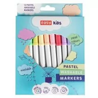 Kredki, ołówki, pastele i pisaki - Easy Stationery Pisaki spieralne 12 kolorów Pastel EASY 443391 - miniaturka - grafika 1
