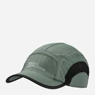 Czapki dla dzieci - Czapka z daszkiem dziecięca Jack Wolfskin Active Vent Cap K 1910562-4311 One Size Zielona (4064993709940) - miniaturka - grafika 1