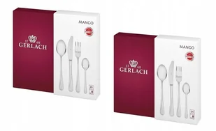 Gerlach Mango NK04G Zestaw sztućców 2x 24el 12os - Zestawy sztućców - miniaturka - grafika 1