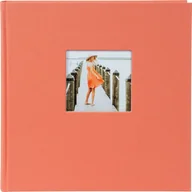 Albumy fotograficzne - Goldbuch Albumas GOLDBUCH 27480 Bella Vista salmon 30x31/ 60psl, balti lapai kampučiai/lipdukai knyginio rišimo - miniaturka - grafika 1