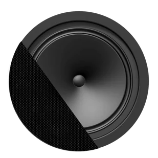 Audac PVS CENA812/B SpringFit 8\" ceiling speaker Black version 8 and 100V CENA812/B - Głośniki i kolumny - miniaturka - grafika 1