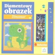 Zabawki kreatywne - Wydawnictwo Pryzmat Diamentowy obrazek. Dinozaur - praca zbiorowa - miniaturka - grafika 1