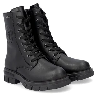 Trzewiki damskie Rieker Z9129-00 BLACK 36 - Botki damskie - miniaturka - grafika 1
