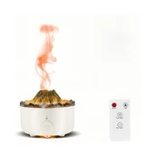 Nawilżacze powietrza - Ultracichy nawilżacz powietrza z funkcją aromaterapii, zasilany przez USB, automatyczne wyłączanie, efekt płomienia. - miniaturka - grafika 1