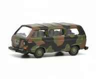 Samochody i pojazdy dla dzieci - Schuco Vw T3 Bus Bundewehr 1:87 452636600 - miniaturka - grafika 1