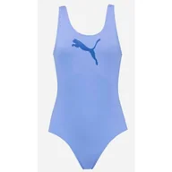 Stroje kąpielowe - Kostium kąpielowy Puma Swim Swimsuit 1P W 907685 (kolor Fioletowy, rozmiar L) - miniaturka - grafika 1