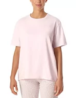 Koszulki i topy damskie - Schiesser Damski T-Shirt Top Piżamowy, Różowy, 36, Rosa, 36 - miniaturka - grafika 1