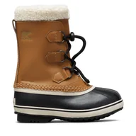 Buty dla chłopców - Śniegowce Sorel Yoot Pac Tp 2117081259 Brązowy - miniaturka - grafika 1