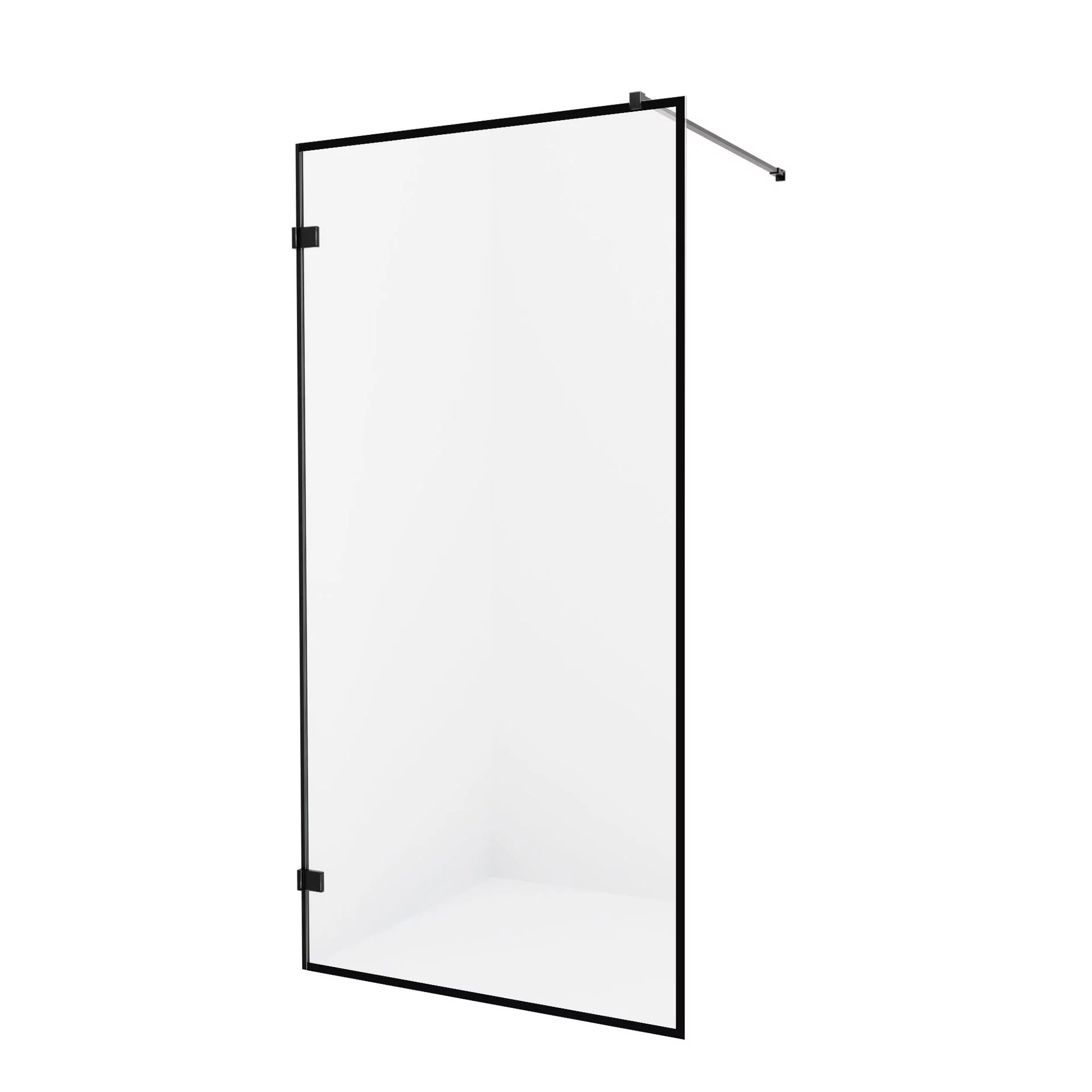 New Trendy Kabina Prysznicowa Walk-In Avexa Black 140X200 EXK-2055