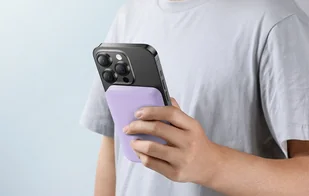 Baseus Magnetyczny mini powerbank 5000mAh 20W fioletowy - Powerbanki - miniaturka - grafika 11