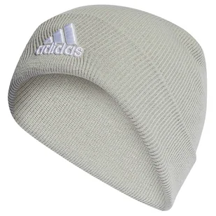 Czapka adidas Logo Beanie CUF II3524 - ZIELONY, OSFW - Czapki i chusty sportowe męskie - miniaturka - grafika 1