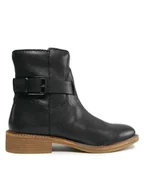 Botki damskie - Clarks Botki Cologne Strap 261747714 Czarny - miniaturka - grafika 1