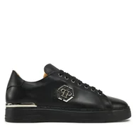 Sneakersy męskie - Sneakersy PHILIPP PLEIN SAES USC0670 PLE010 Czarny - miniaturka - grafika 1