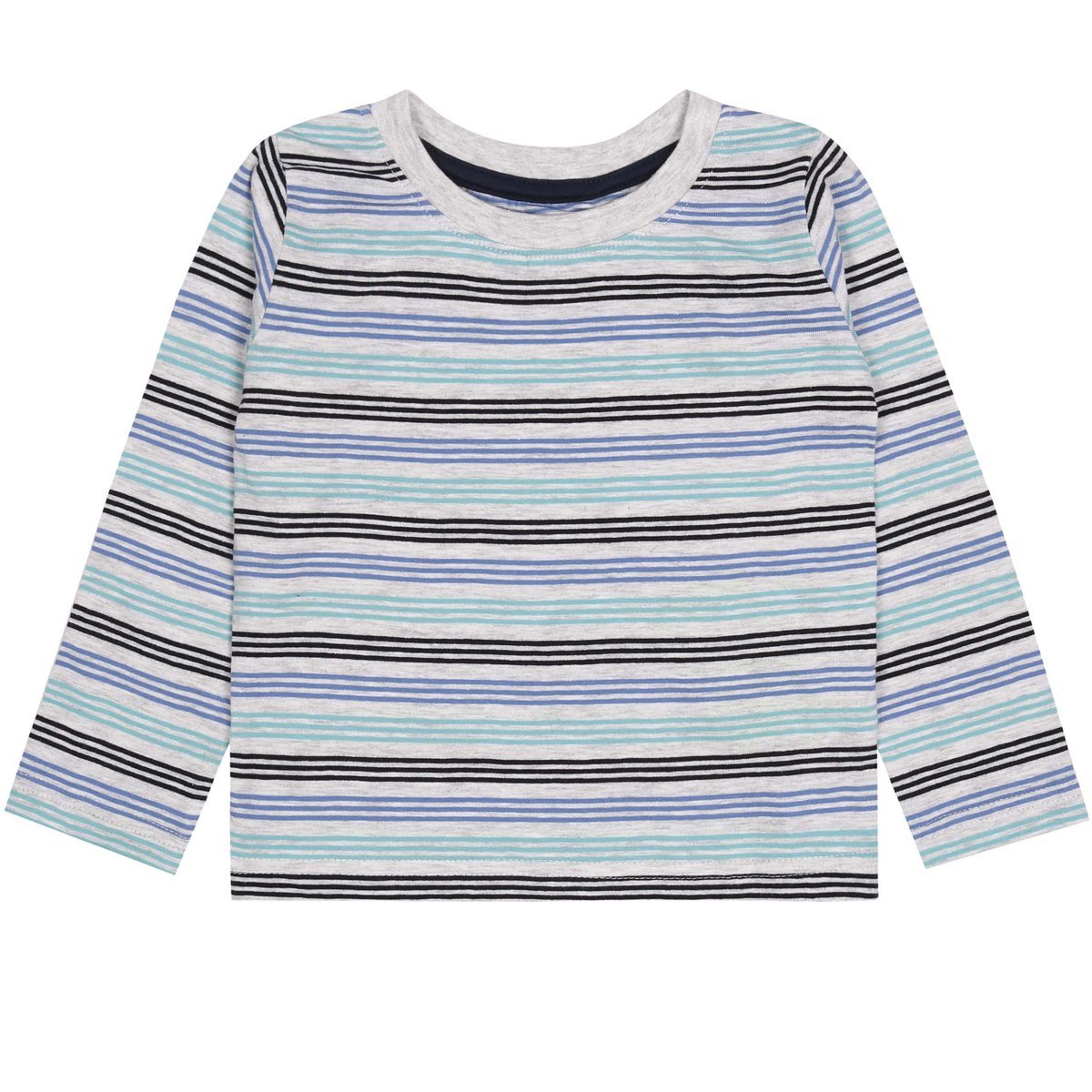 Bluzka w paski z długim rękawem REBEL 9-12 m 80 cm