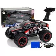 Zabawki zdalnie sterowane - Auto Terenowe Off-Road R/C 2.4 G czerwony Leantoys - miniaturka - grafika 1