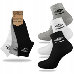 Skarpety UMBRO QUARTER 3-PAK r 39-42 - Skarpetki męskie - miniaturka - grafika 1