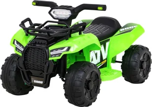 Quad Storm na akumulator dla dzieci Zielony + Silnik 25W + MP3 USB + LED - Pojazdy elektryczne dla dzieci - miniaturka - grafika 12
