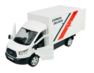 Samochody i pojazdy dla dzieci - RMZ City FORD TRANSIT CHASSIS CAB BIAŁY - miniaturka - grafika 1