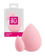 Pędzle do makijażu - IL IL Zestaw dwóch gąbek do makijażu  standard i mini 0000057880 - miniaturka - grafika 1