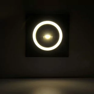 Polux Lampa ogrodowa schodowa grafitowa 3W neutralna barwa światła 313690 Q3 IP44 SANICO 313690 - Lampy ogrodowe - miniaturka - grafika 2
