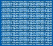 Dekoratorstwo - Cyfry samoprzylepne 5 milimetrów niebieski z połyskiem - Błyszcząca - miniaturka - grafika 1