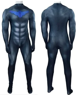 Strój Przebranie Nightwing Rycerze Gotham 158/164 - Stroje karnawałowe - miniaturka - grafika 1