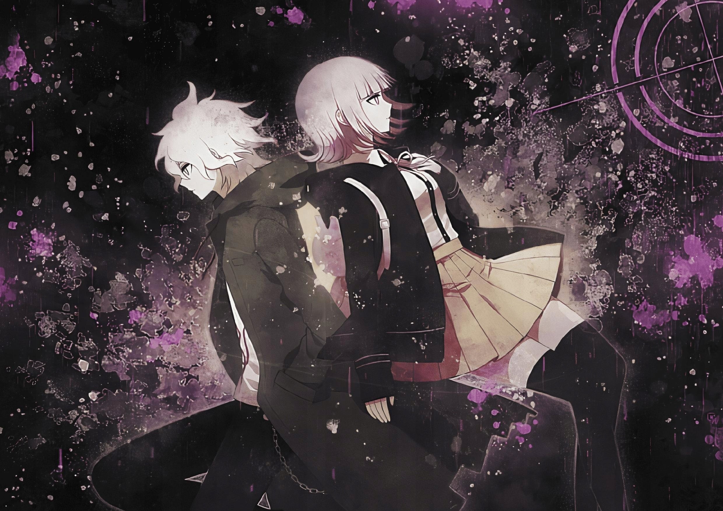 Plakat A1 anime manga Danganronpa