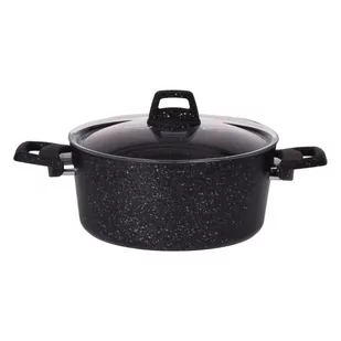 Excellent Houseware Garnek Z Pokrywką, 4,4 L, Aluminiowy - Brytfanny - miniaturka - grafika 1