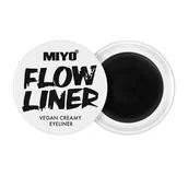 Eyelinery - Miyo Flow Liner 01 Asphalt Eyeliner w kremie 5g - miniaturka - grafika 1