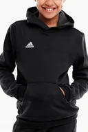 Bluzy dla dziewczynek - adidas bluza dziecięca z kapturem dresowa sportowa hoodie Entrada 22 r. 116 - miniaturka - grafika 1