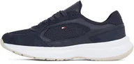 Koszulki i topy damskie - TOMMY HILFIGER Damska koszulka sportowa do biegania, niebieska (Space Blue), 3,5 UK, Niebieski kosmiczny niebieski, 36 EU - miniaturka - grafika 1