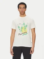 Koszulki męskie - Blend T-Shirt 20718263 Biały Regular Fit - miniaturka - grafika 1
