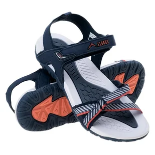 Damskie Sandały ELBRUS COLUSA WO'S 6201-NAVY/WHITE - Sandały damskie - miniaturka - grafika 1