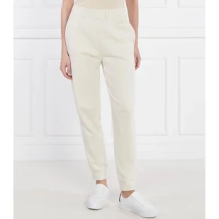 Calvin Klein Spodnie dresowe | Relaxed fit - Dresy damskie - miniaturka - grafika 1