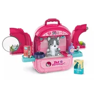 Zabawy w naśladowanie dorosłych - 3 w 1: salon dla psów i szpital dla małych zwierząt z figurką - miniaturka - grafika 1