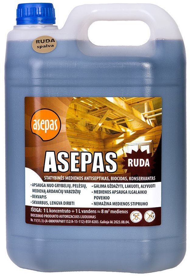 Bio ActiW ANTISEPTICS ASEPAS BROWN 5L