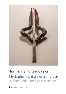 Błyskawica napotyka wodę i wiatr - Marianna Kijanowska - książka - Poezja - miniaturka - grafika 1