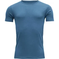 Koszulki sportowe męskie - Koszulka męska Devold Breeze Man T-Shirt short sleeve Rozmiar: M / Kolor: niebieski - miniaturka - grafika 1