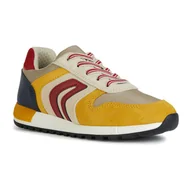 Buty dla dziewczynek - Buty juniorskie Geox Alben - miniaturka - grafika 1
