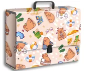 Teczki i skoroszyty - Penmate Teczka z rączką B4 Jumbo Kapibara Plaża - miniaturka - grafika 1