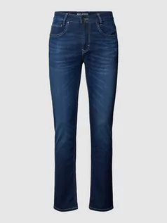 Spodnie męskie - Jeansy o kroju slim fit z 5 kieszeniami model ‘Arne’ - grafika 1