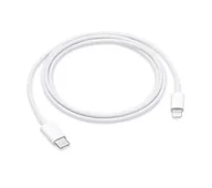 Kable USB - Apple Lightning do USB-C 1m Biały - miniaturka - grafika 1