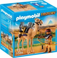 Klocki - Playmobil PLAYMOBIL - HISTORY - EGIPSKI WOJOWNIK Z WIELBŁĄDEM - 5389 - miniaturka - grafika 1