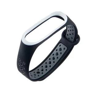 Xiaomi Opaska Xiaomi Mi Band 4 / 3 Dots czarno-szary wristband_20191022173605 - Akcesoria do smartwatchy - miniaturka - grafika 1