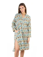 Sukienki - Isla Bonita by SIGRIS Sukienka w kolorze turkusowo-oliwkowym - miniaturka - grafika 1