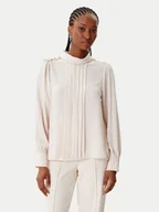 Bluzki damskie - ARTIGLI Bluzka ACBL003228 Écru Regular Fit - miniaturka - grafika 1