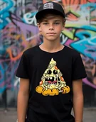 Koszulki dla chłopców - koszulka z pizzą dla chłopca - miniaturka - grafika 1