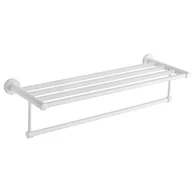 Półki łazienkowe - Mexen Remo półka na ręcznik, biała - miniaturka - grafika 1