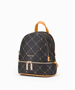 Plecak damski mini PUCCINI Monogram BLXP0043P - Plecaki - miniaturka - grafika 1