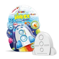 Kosmetyki kąpielowe dla dzieci - Craze 24966 INKEE Foamy Space 22511 piłka do kąpieli dla dzieci, zapach truskawek, zabawa w kąpieli, rakieta lub statek kosmiczny, niemożliwy wybór - miniaturka - grafika 1